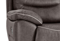 FEDERER FABRIC - 2 Seater with inbuilt Recliners FEDERER FABRIC