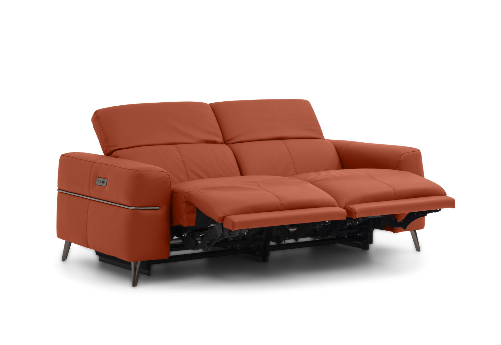 SERAFINI LEATHER - 2.5 Seater with Inbuilt Electric Recliners SERAFINI LEATHER