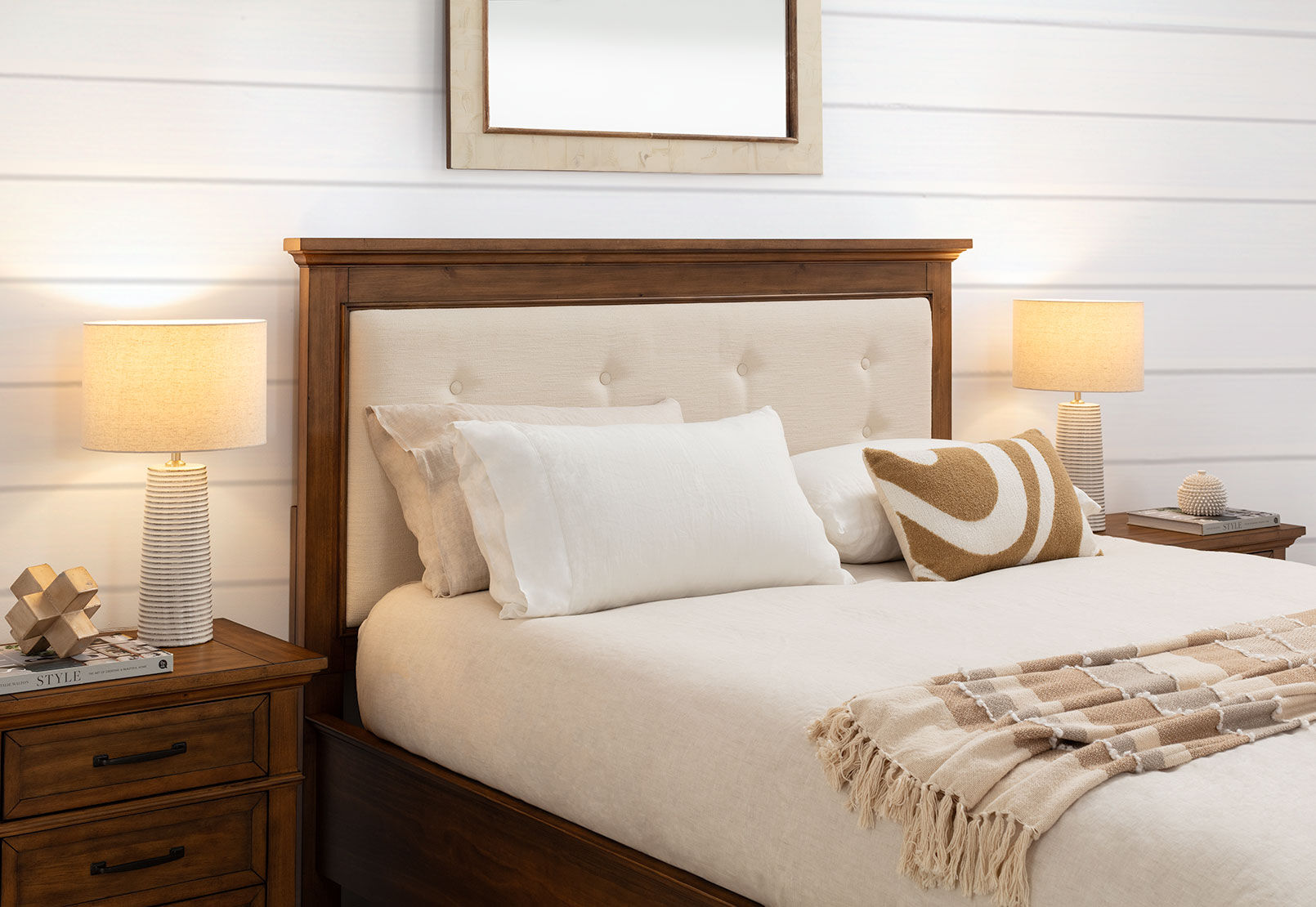 PROVIDENCE - 4 Piece Queen Bed Tall Chest Suite PROVIDENCE