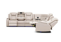 SENTINAL MK2 LEATHER - 5 Piece Corner with RHF Console SENTINAL MK2 LEATHER