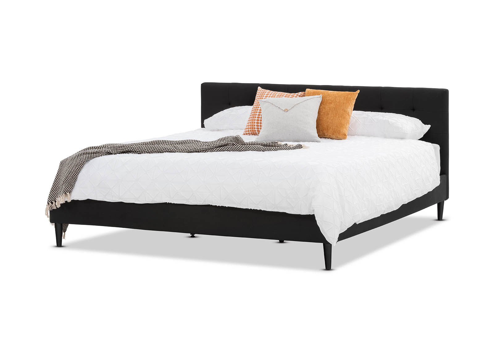 MURTEN - Charcoal Queen Bed MURTEN