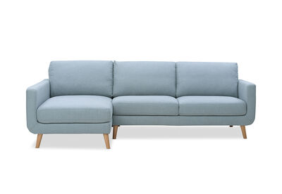PHOEBE - Fabric 3 Seater with Left-Hand Facing Chaise