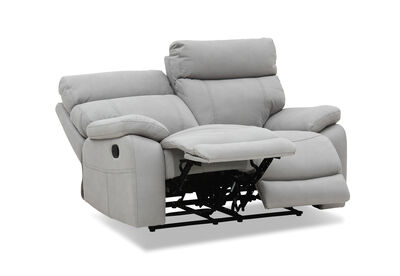 ALFRED - Fabric 2 Seater with Inbuilt Recliners
