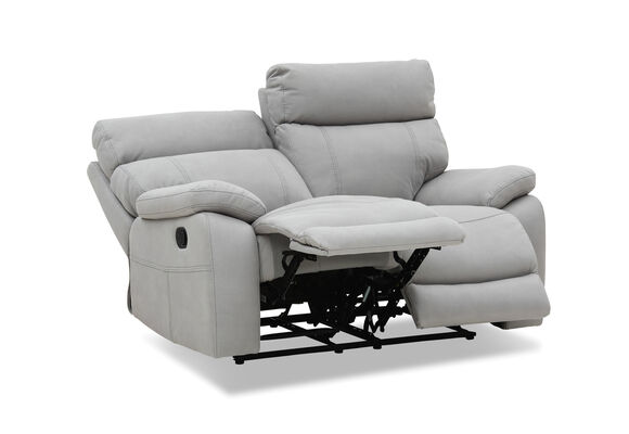 ALFRED - Fabric 2 Seater with Inbuilt Recliners