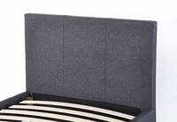 PAULA - Dark Grey Single Bed PAULA