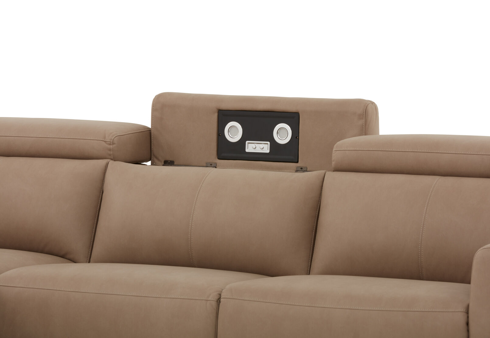 GAGE FABRIC - 3 Seater Sofa with Electric Recliner & LHF Chaise GAGE FABRIC