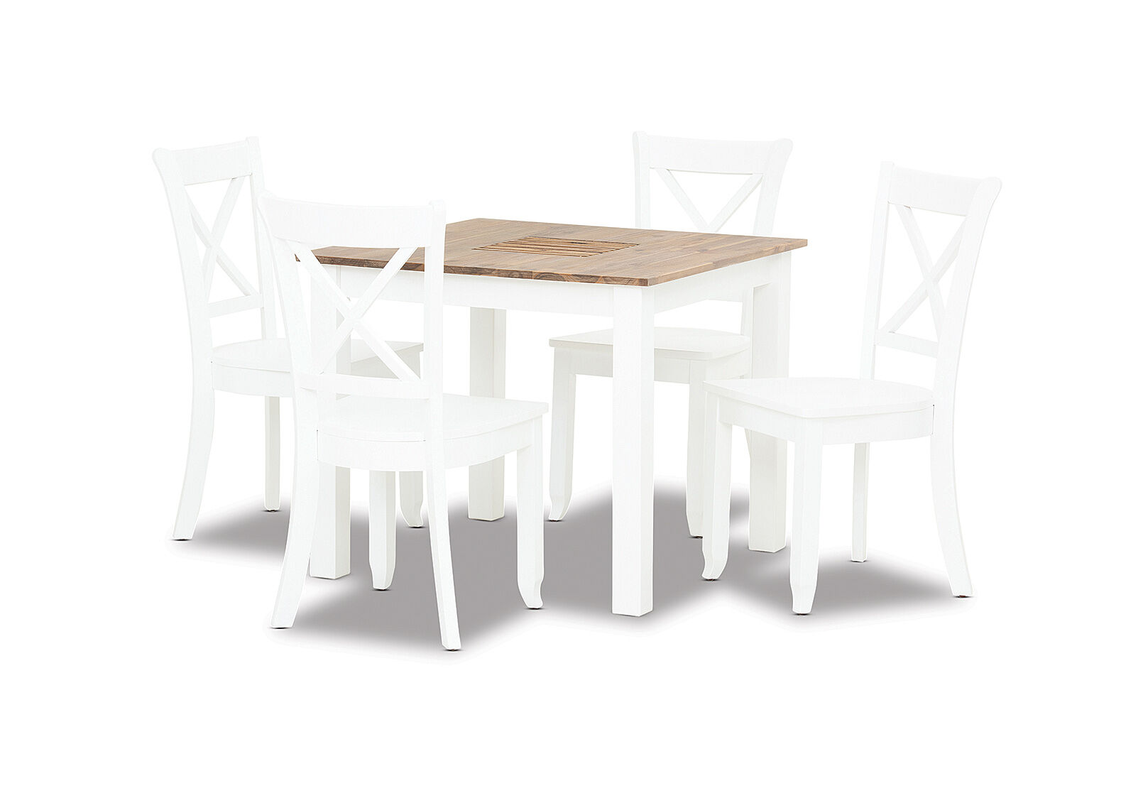 Kota 5 Piece Dining Suite With Clouds Dining Chairs Amart Furniture