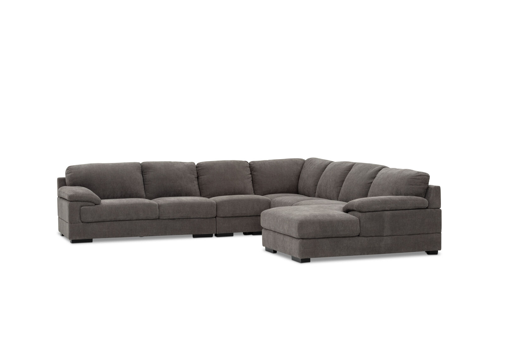 CANDACE FABRIC - 7 Seater Corner RHF Chaise CANDACE FABRIC