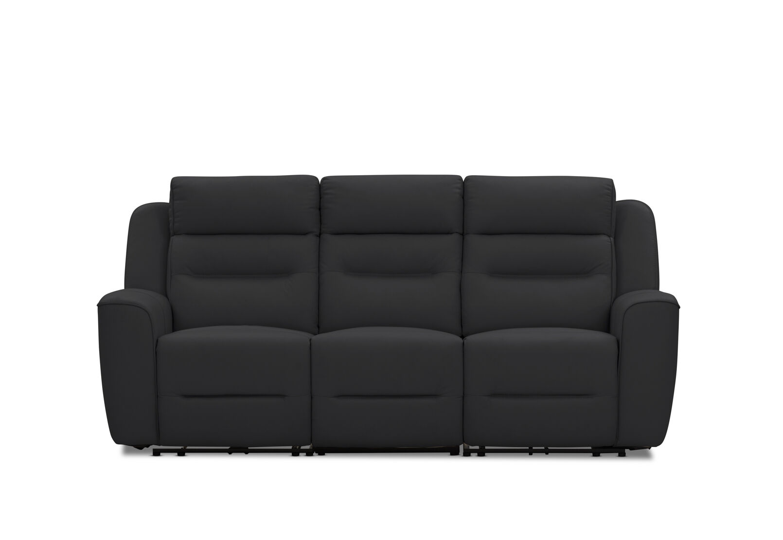 LANDO LEATHER - 3 Seater Sofa with 2 inbuilt Electric Recliners LANDO LEATHER