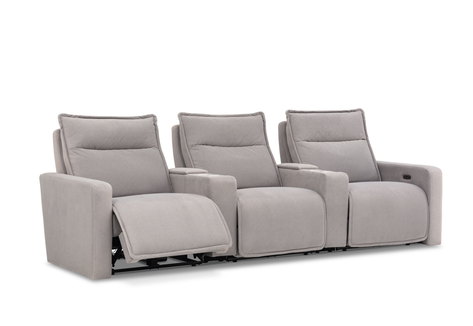 ALCINA FABRIC - 3 Seater Theatre Suite ALCINA FABRIC