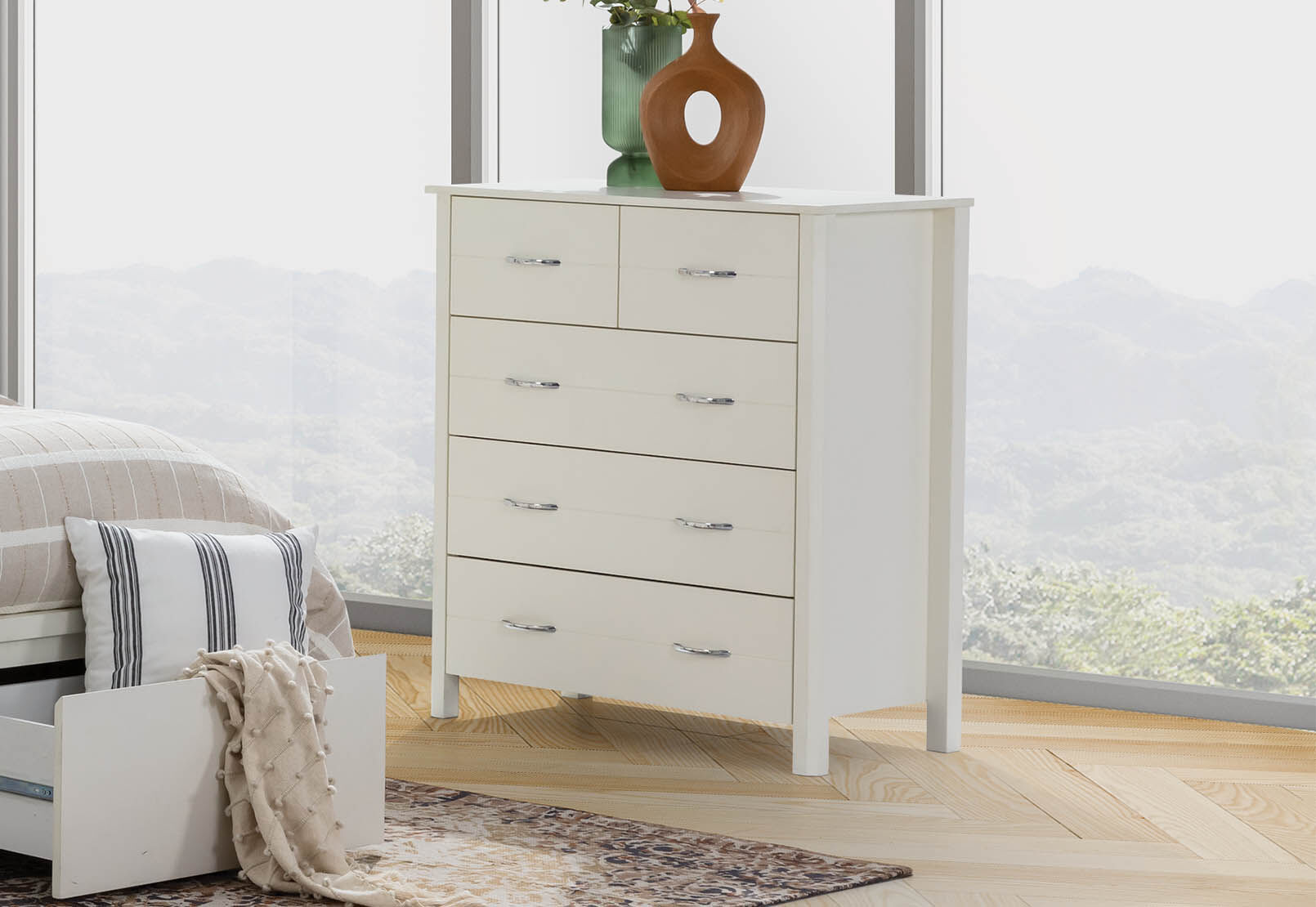 5 drawer outlet tall chest
