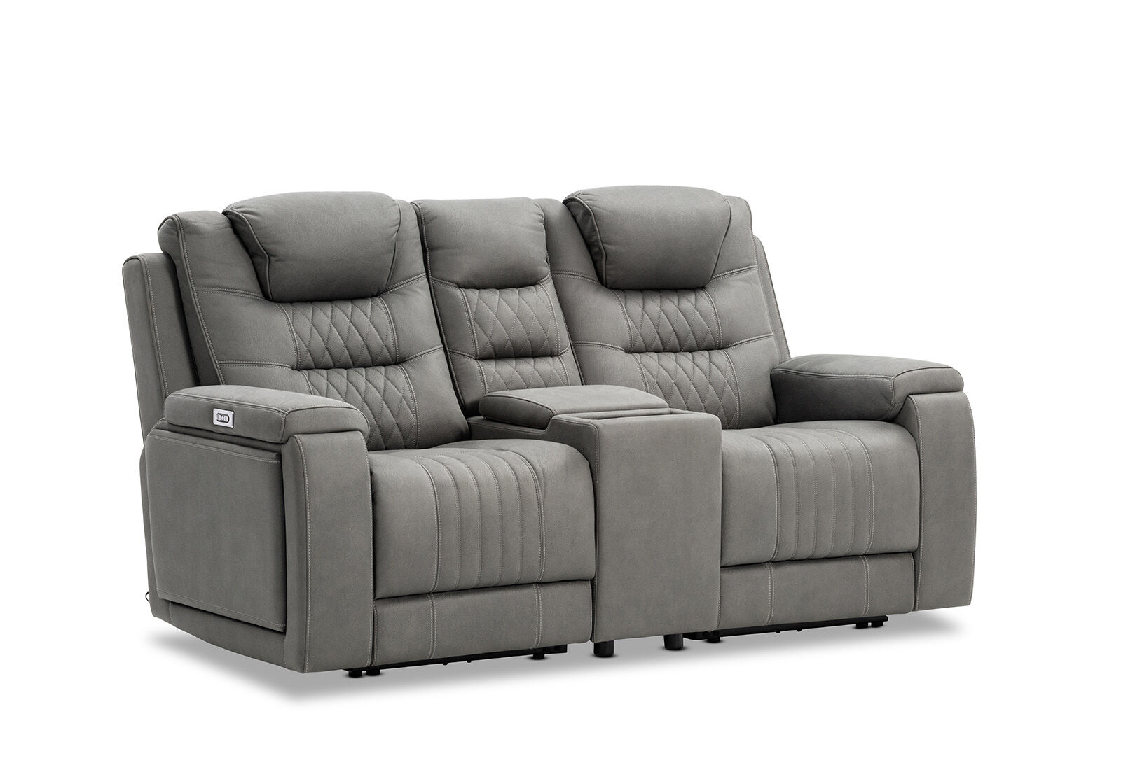 AGASSI FABRIC - 2 Seater with Dual Motor Recliners AGASSI FABRIC