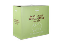 QUEEN WASHABLE WOOL QUILT - Washable Wool Quilt 500gsm QUEEN WASHABLE WOOL QUILT