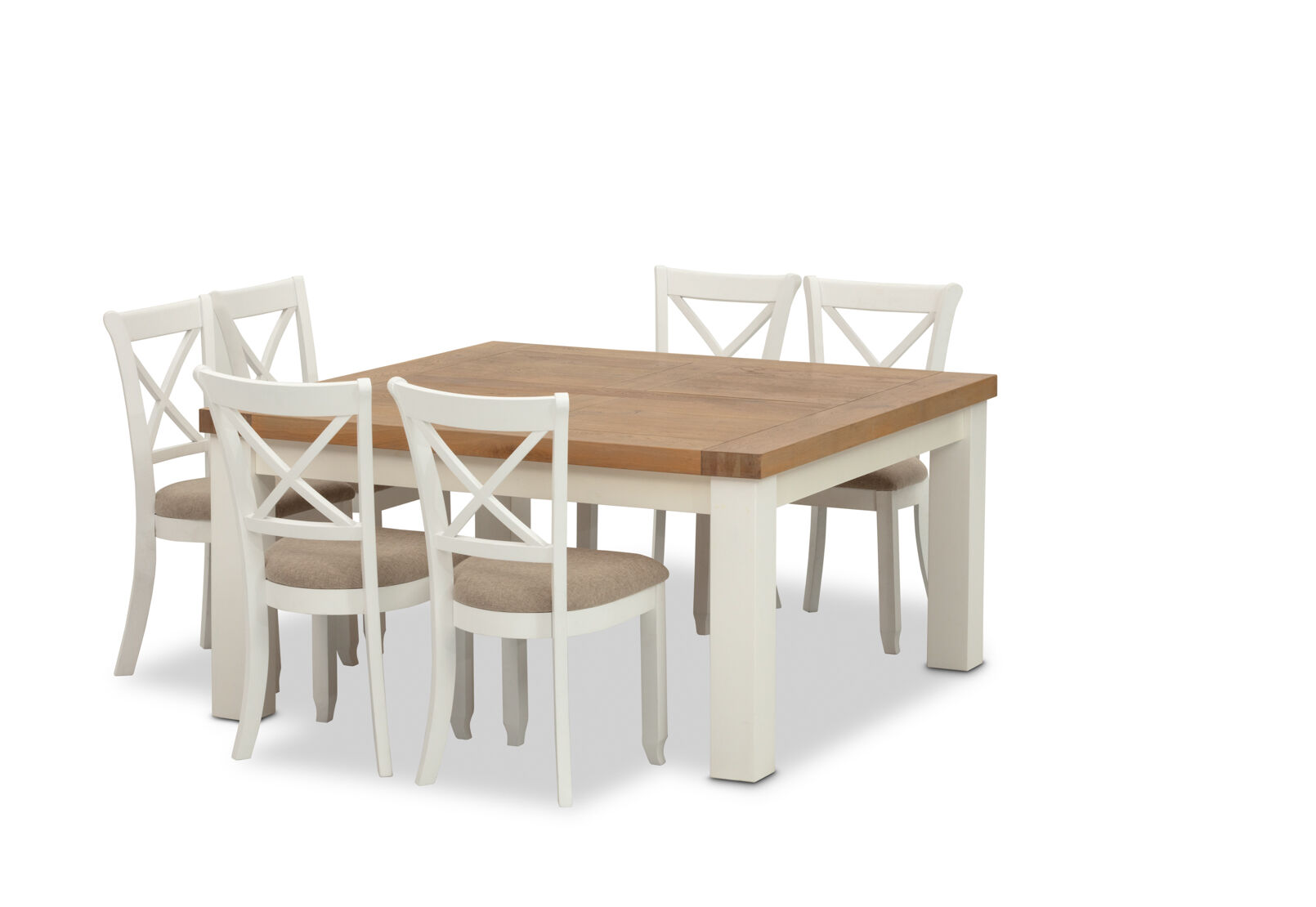 NORMANDY - 9 Piece Dining Suite with Malu Dining Chairs. NORMANDY