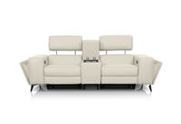 SINATRA LEATHER - Media 2 Seater with Inbuilt Electric Recliners SINATRA LEATHER