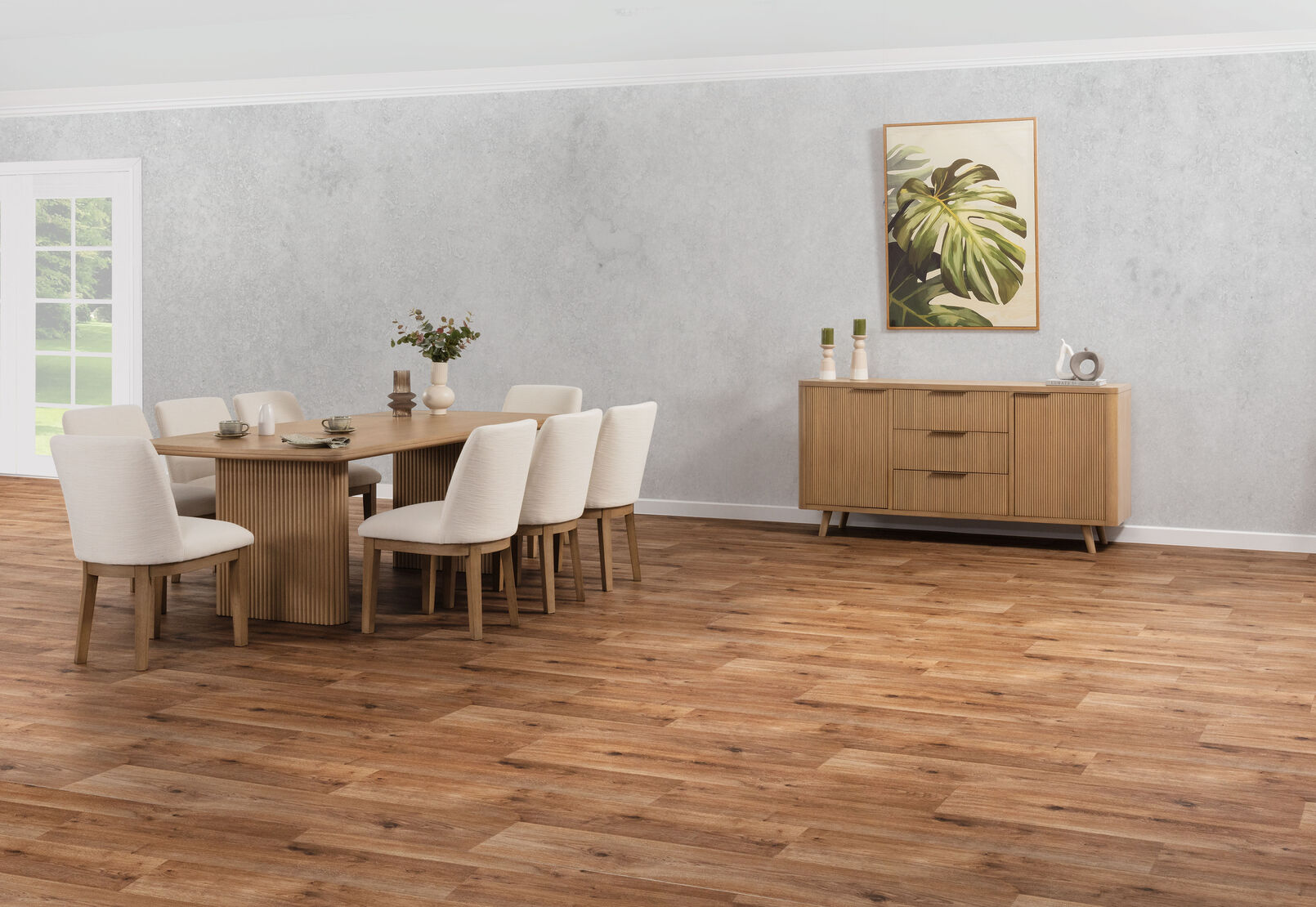 MIRAN - 9 Piece 2100 Dining Suite with Cora Chairs MIRAN