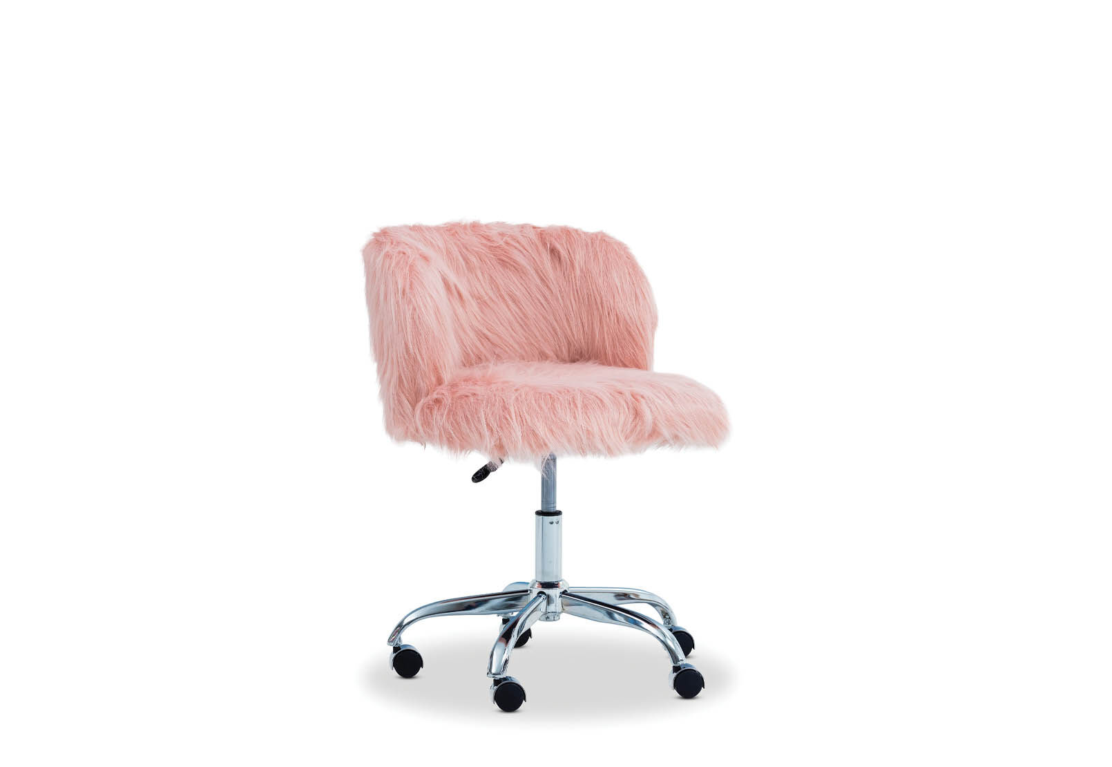 PINK CHROME WINTERBERRY Pink Chrome Office Chair