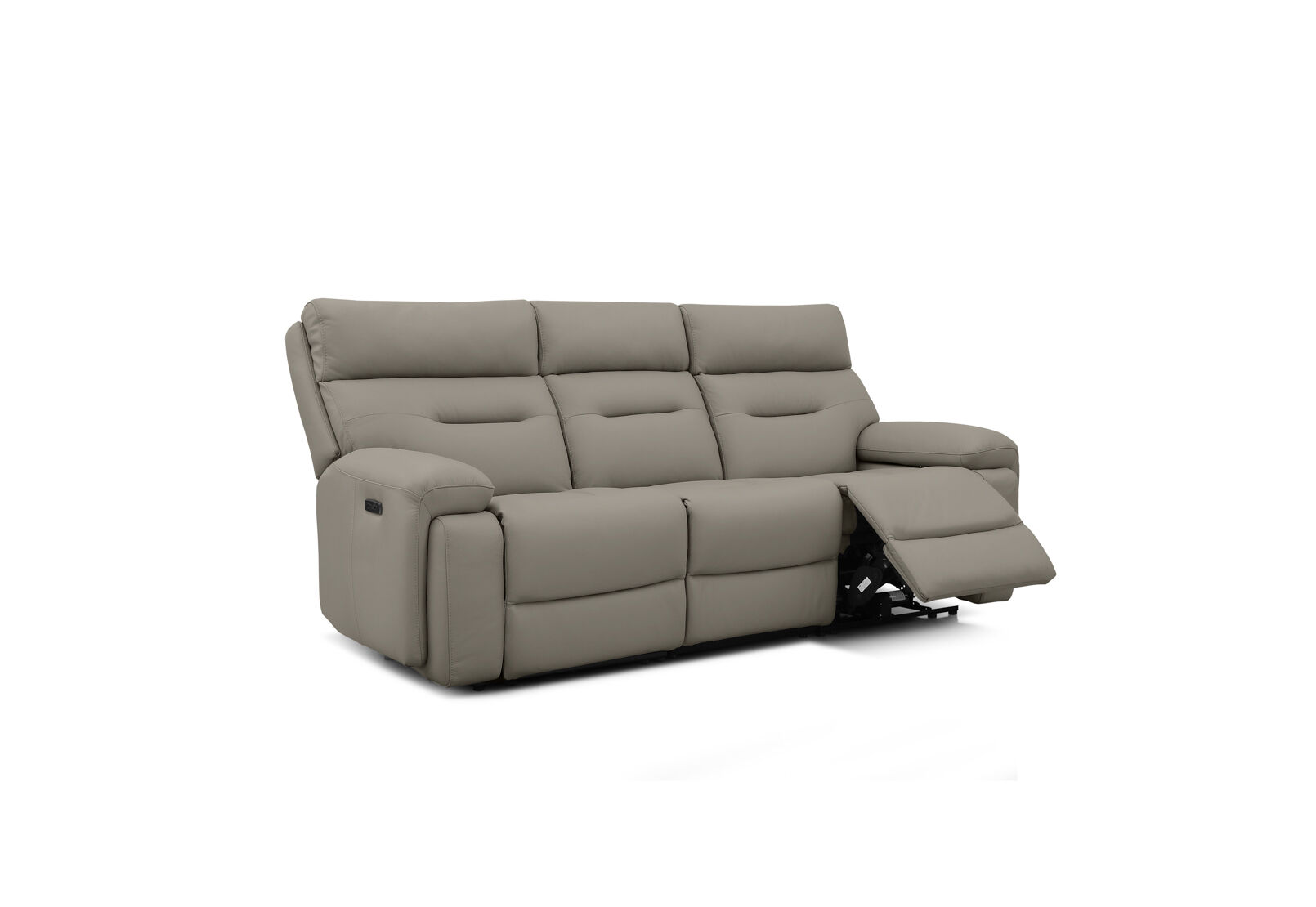 HOLLYWOOD LEATHER - 3 Seater with 2 inbuilt Electric Recliners HOLLYWOOD LEATHER