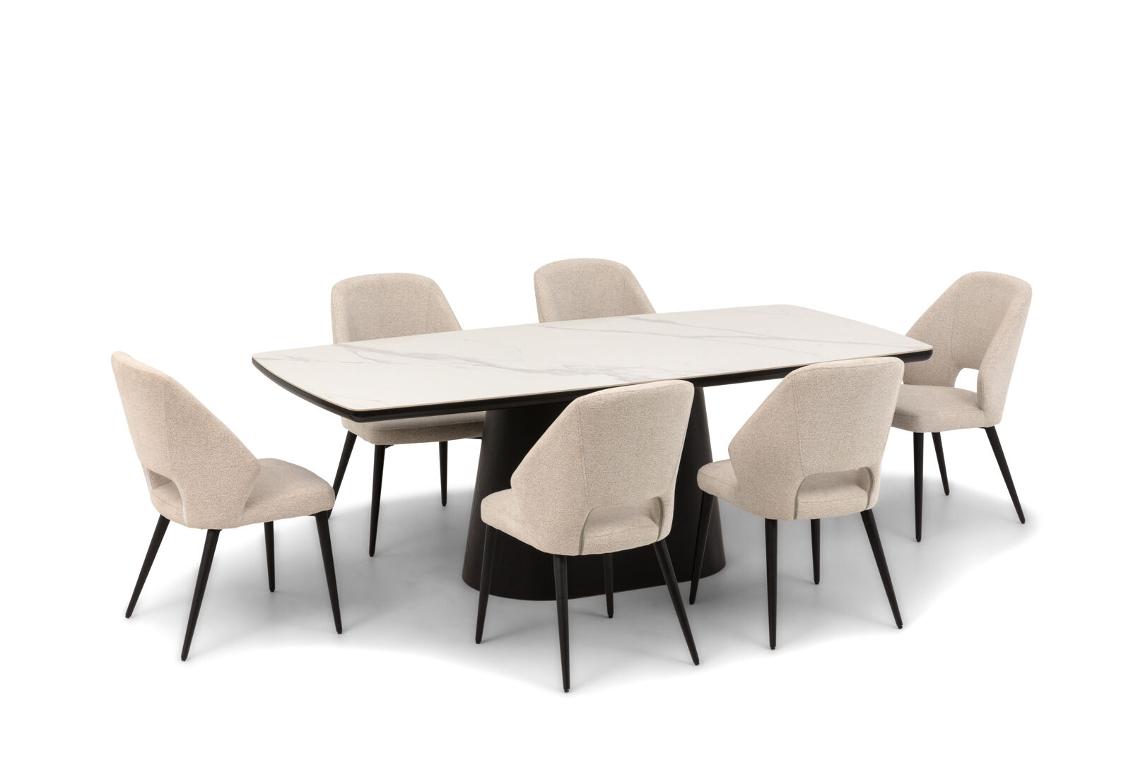 DORVAL - 7 Piece Dining Suite DORVAL