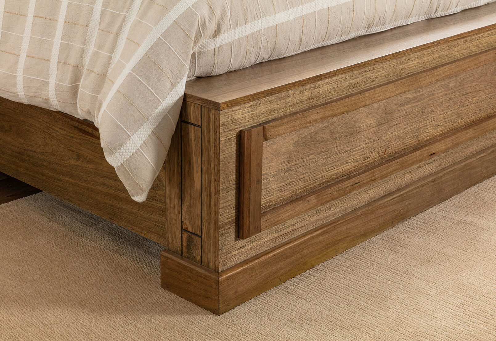 MATTEO - 4 Piece King Bed Tall Chest Suite. MATTEO