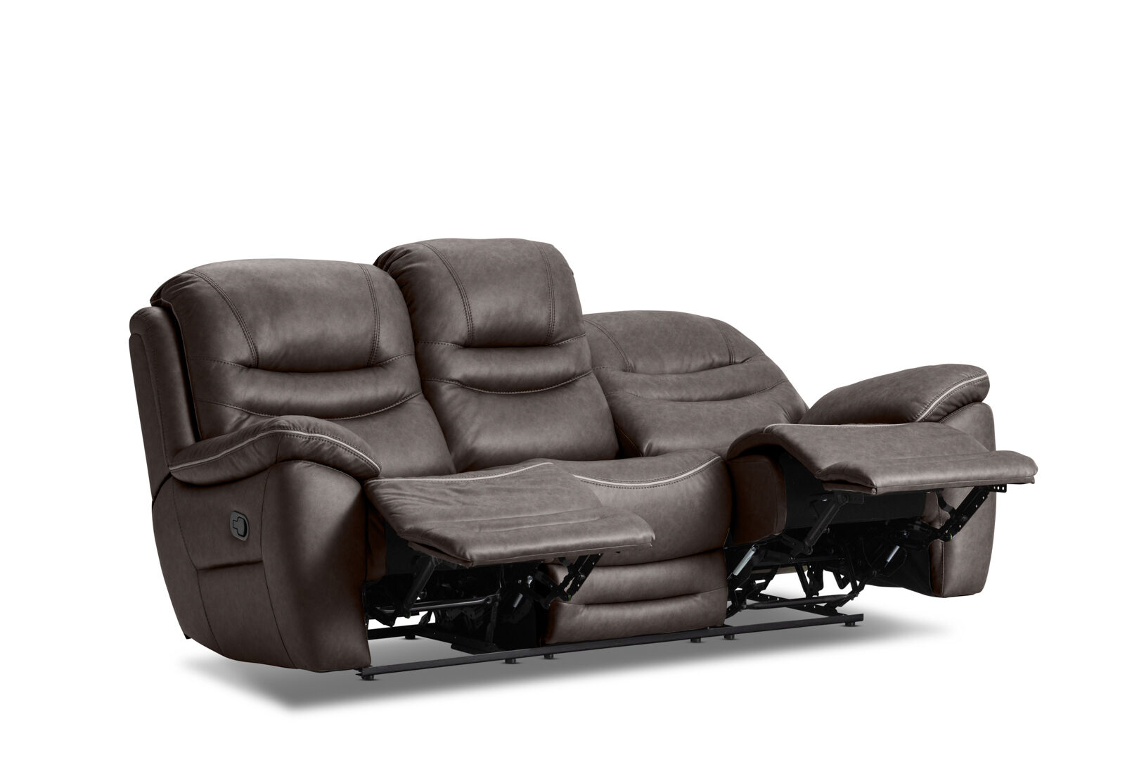 FEDERER FABRIC - 3 Seater with inbuilt Recliners FEDERER FABRIC