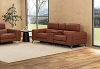 SINATRA LEATHER - Media 2 Seater with Inbuilt Electric Recliners SINATRA LEATHER