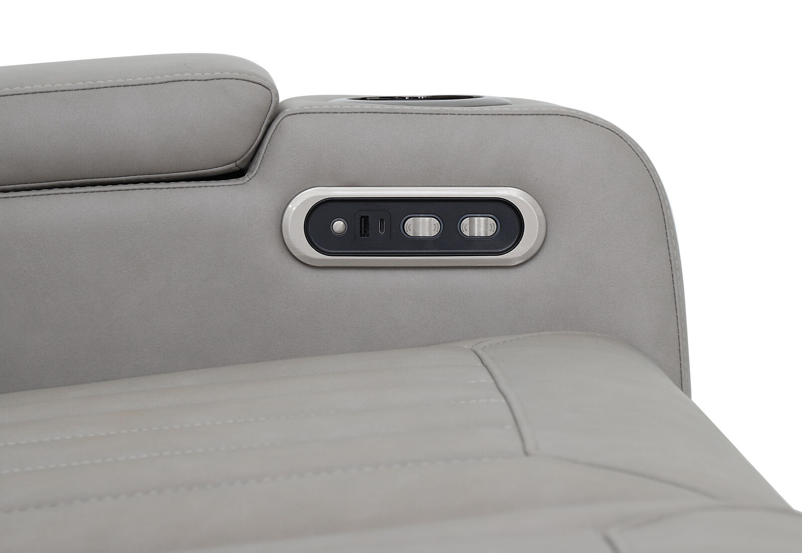 THANE FABRIC - 2 Seater with Electric Recliners THANE FABRIC