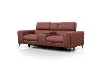 SINATRA LEATHER - Media 2 Seater with Inbuilt Electric Recliners SINATRA LEATHER
