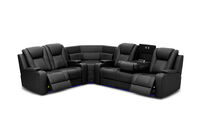 SENTINAL MK2 LEATHER - 5 Piece Corner with RHF 3 Seater SENTINAL MK2 LEATHER