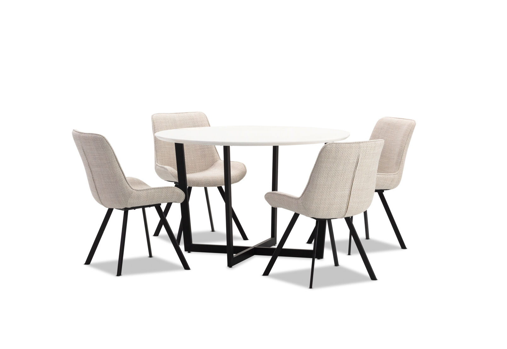 PREEDA - 5 Piece Suite with Vesta Dining Chairs. PREEDA