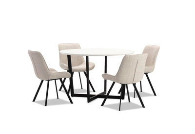 PREEDA - 5 Piece Suite with Vesta Dining Chairs.