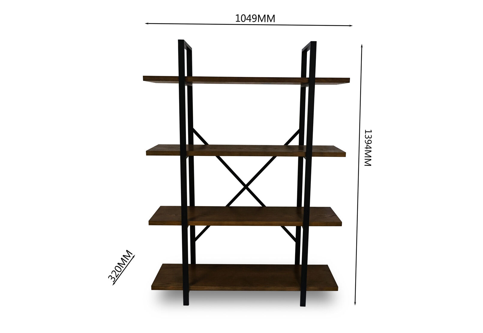 POTTER - 4 Tier Bookcase POTTER