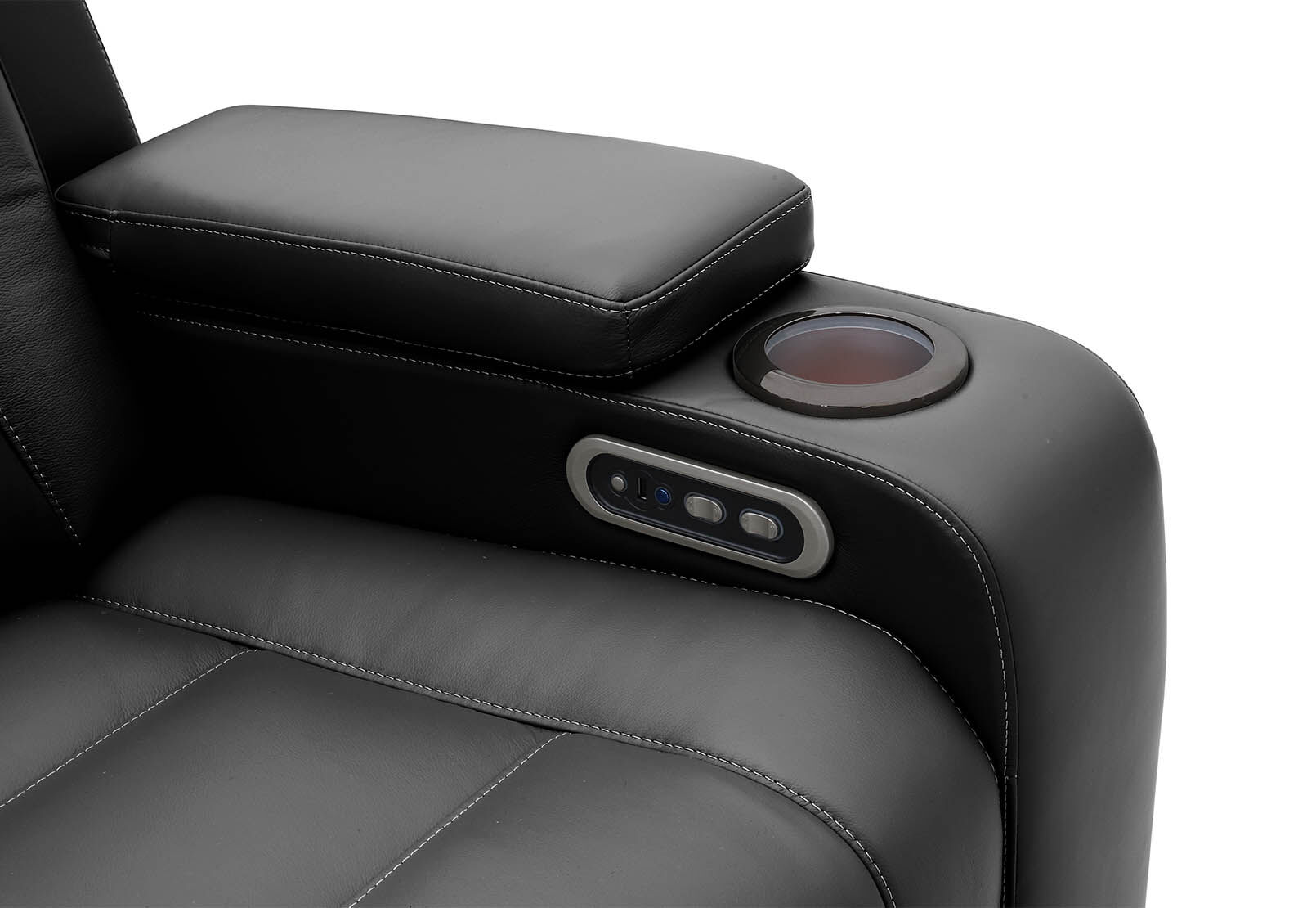 SENTINAL MK2 LEATHER - 4 Piece Corner with RHF Console SENTINAL MK2 LEATHER