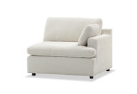 SUNNI FABRIC - Modular Right Hand Facing Chair SUNNI FABRIC
