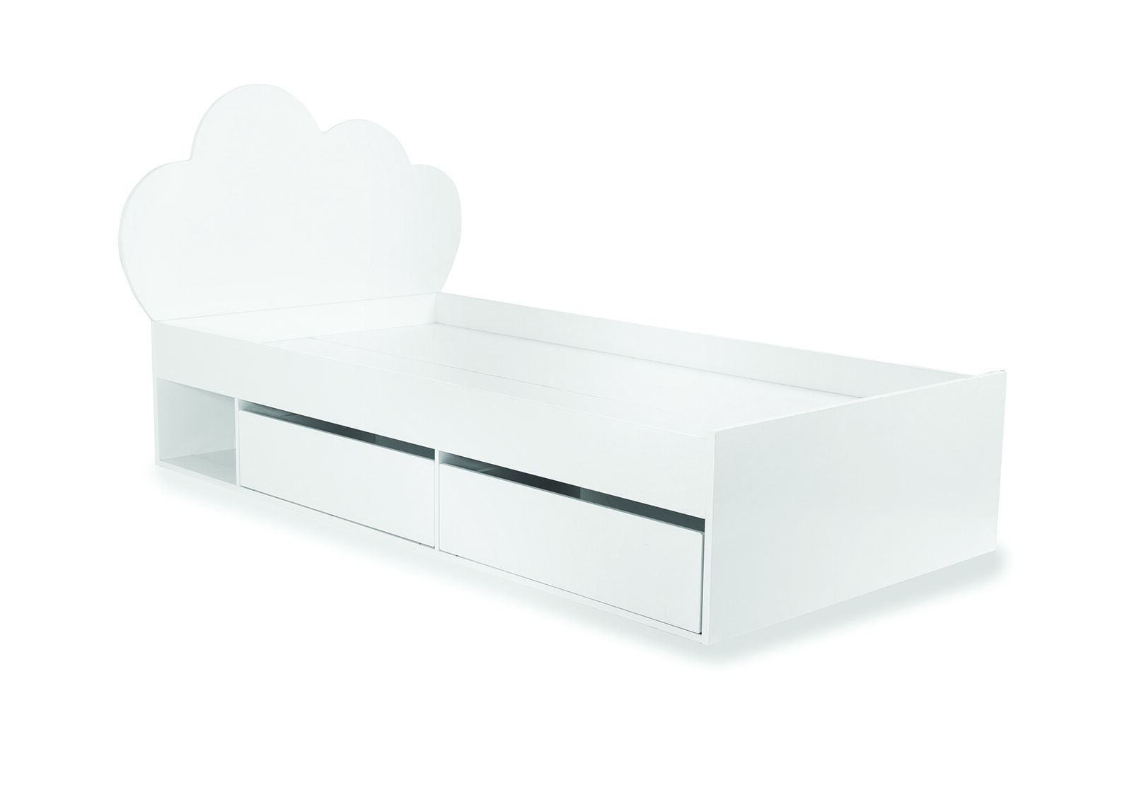 McLEAN - Single Bed Cloud Headboard with Storage McLEAN