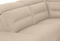 JEFFRIES FABRIC - Corner Lounge with Inbuilt Electric Recliner and LHF Chaise JEFFRIES FABRIC