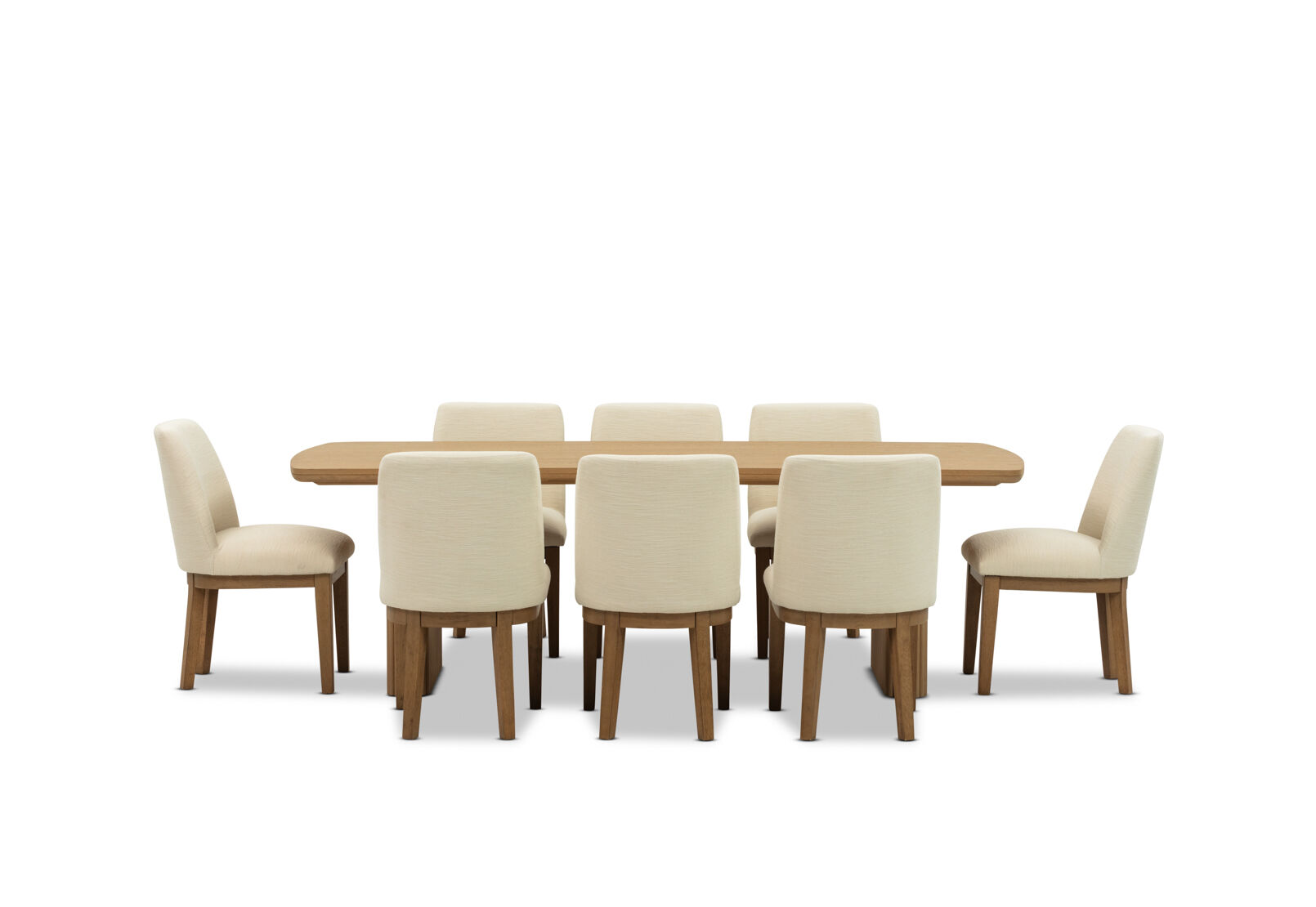 MIRAN - 9 Piece 2100 Dining Suite with Cora Chairs MIRAN