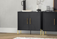 DELGADO - Black Wine Cabinet DELGADO