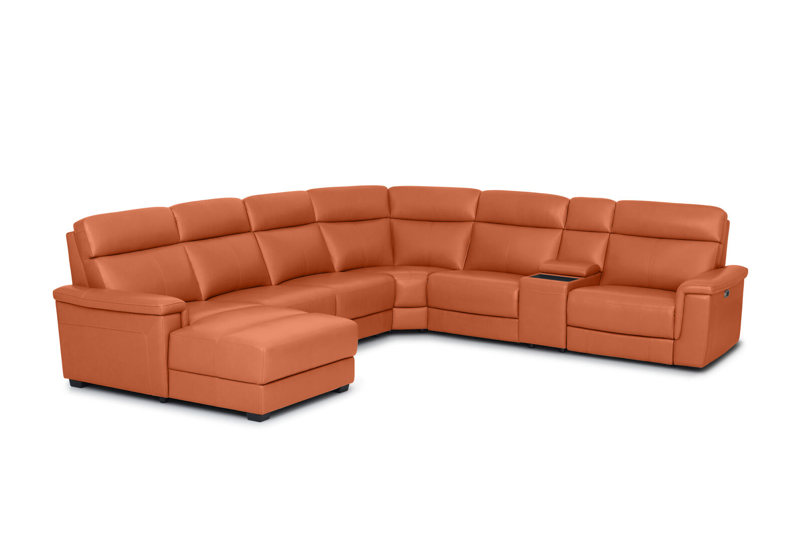 SERGIO LEATHER - 6 Seater LHF Corner SERGIO LEATHER