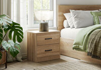 NIVA - 2 Drawer Bedside NIVA