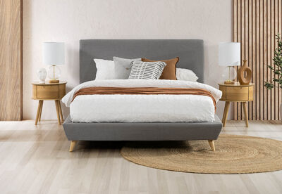 DANVILLE - Queen Fabric Bed
