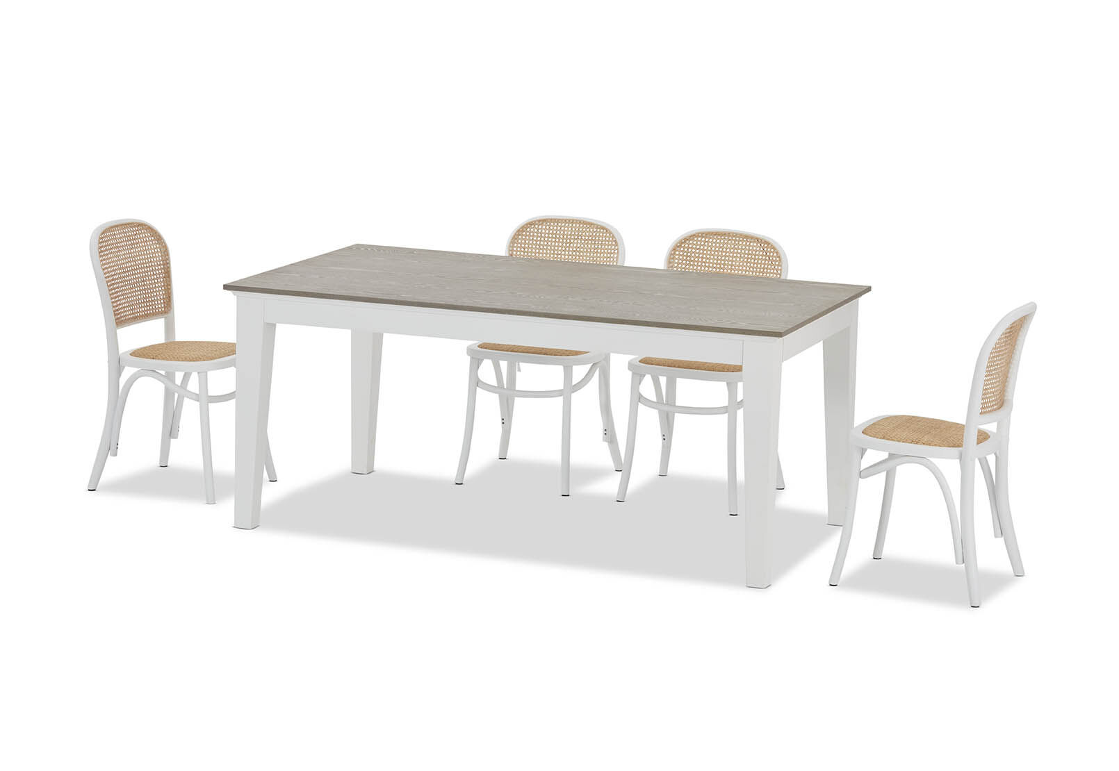 MARSEILLE - 7 Piece Dining Suite with Toulouse Dining Chairs MARSEILLE