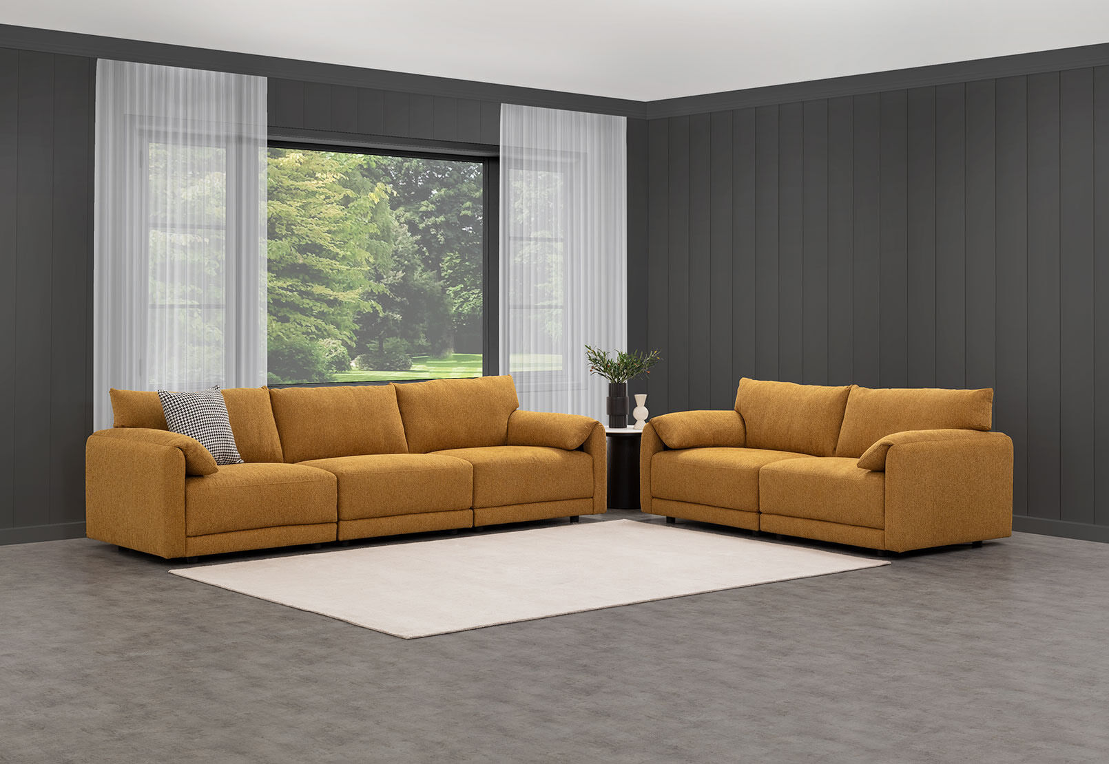 VARLEY FABRIC - 2.5 Seater Sofa VARLEY FABRIC