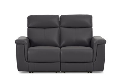 SERGIO LEATHER - 2 Seater with Electric Recliners
