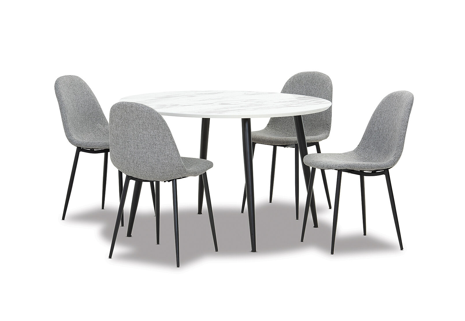Amarah 5 Piece Dining Suite With Benji Dining Chairs Amart Furniture