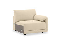 VARLEY FABRIC - Modular Right Hand Facing Chair VARLEY FABRIC
