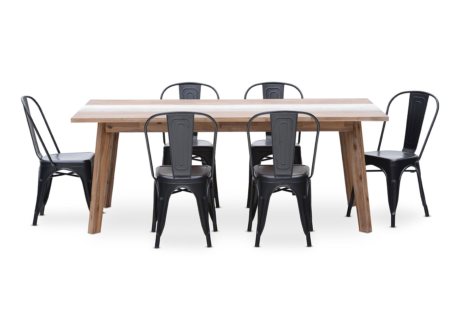 Boatwood 7 Piece Dining Suite With Rocket Dining Chairs Amart