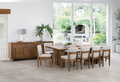 SORVINO - 11 Piece Dining Suite