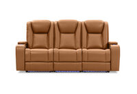 SENTINAL MK2 LEATHER - 3 Seater with 2 Electric Recliners SENTINAL MK2 LEATHER