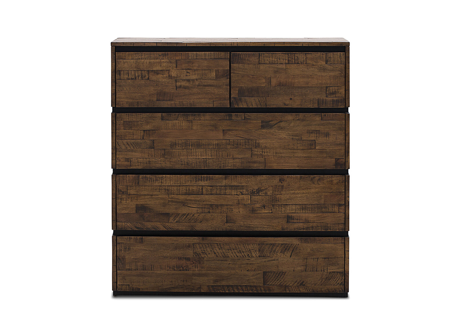 Trillian 5 Drawer Split Tall Chest Amart Furniture